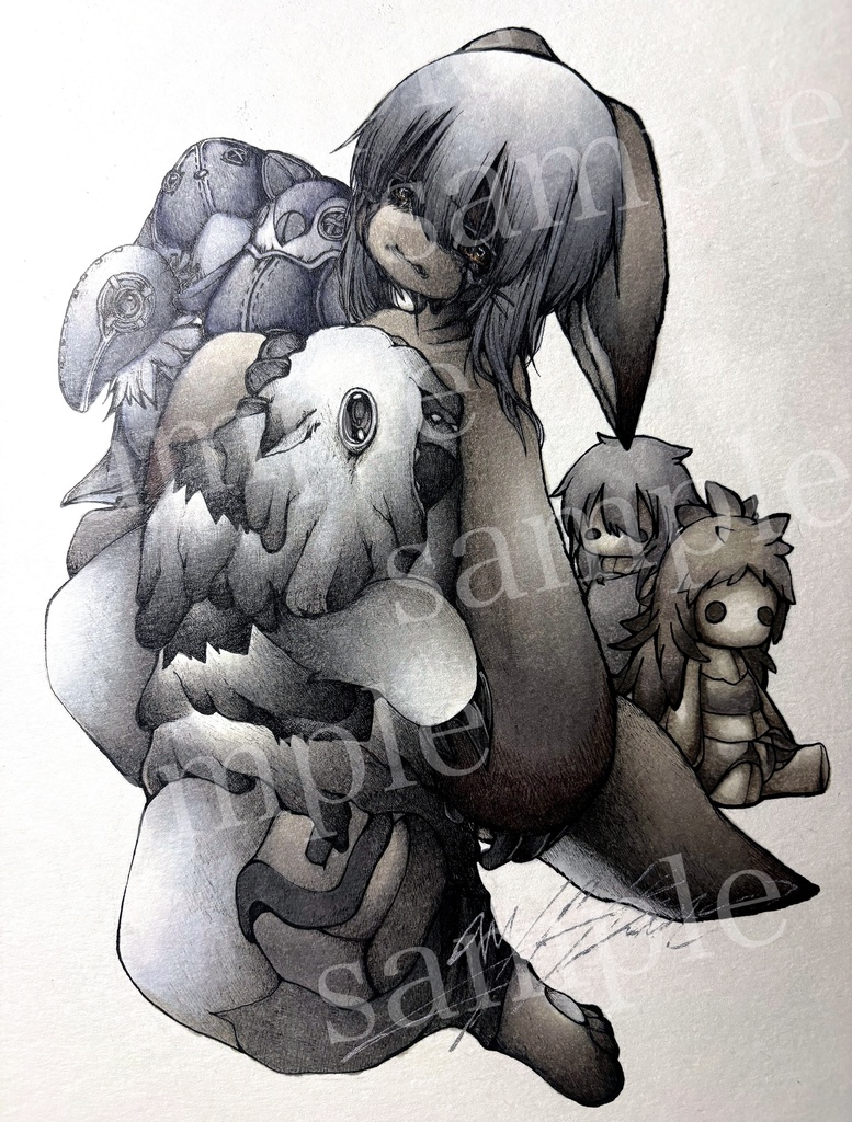 メイドインアビス ナナチ 原画 イラスト