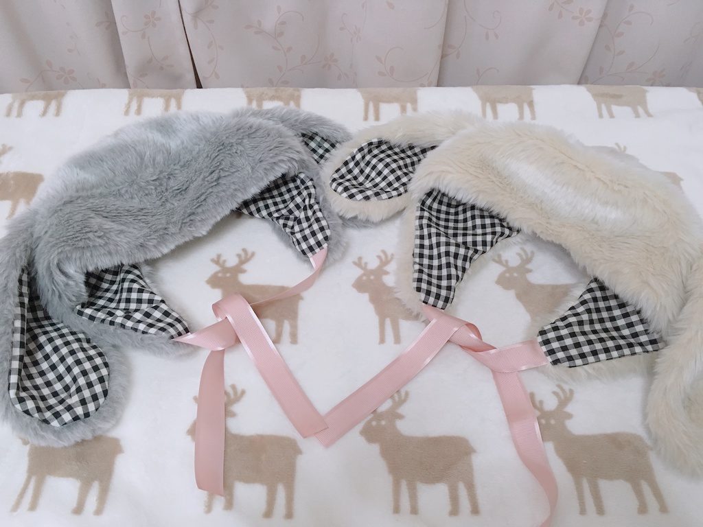 ぬい服 ロップイヤーぬい用ずきん