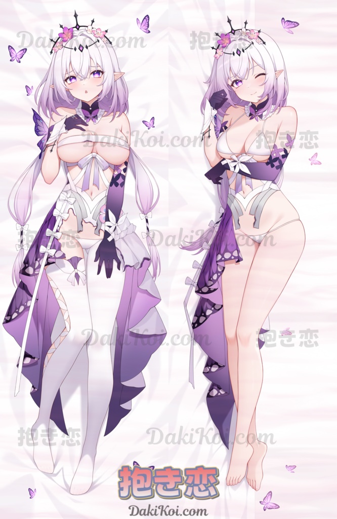 『崩壊:スターレイル』キャストリス・蝶 Castorice Butterfly 抱き枕カバー