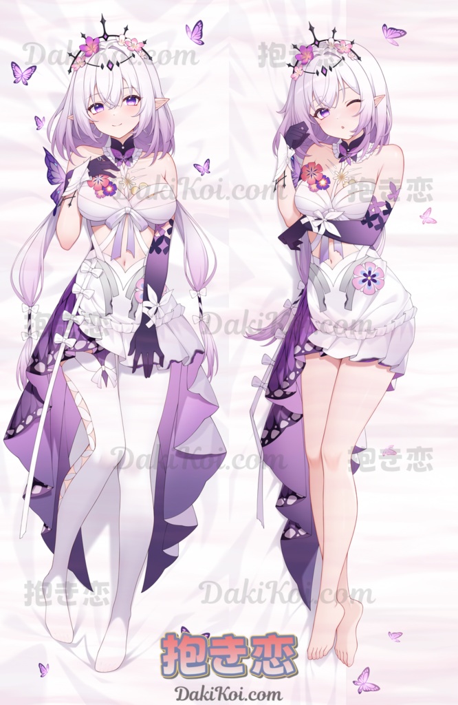 『崩壊:スターレイル』キャストリス・蝶 Castorice Butterfly 抱き枕カバー