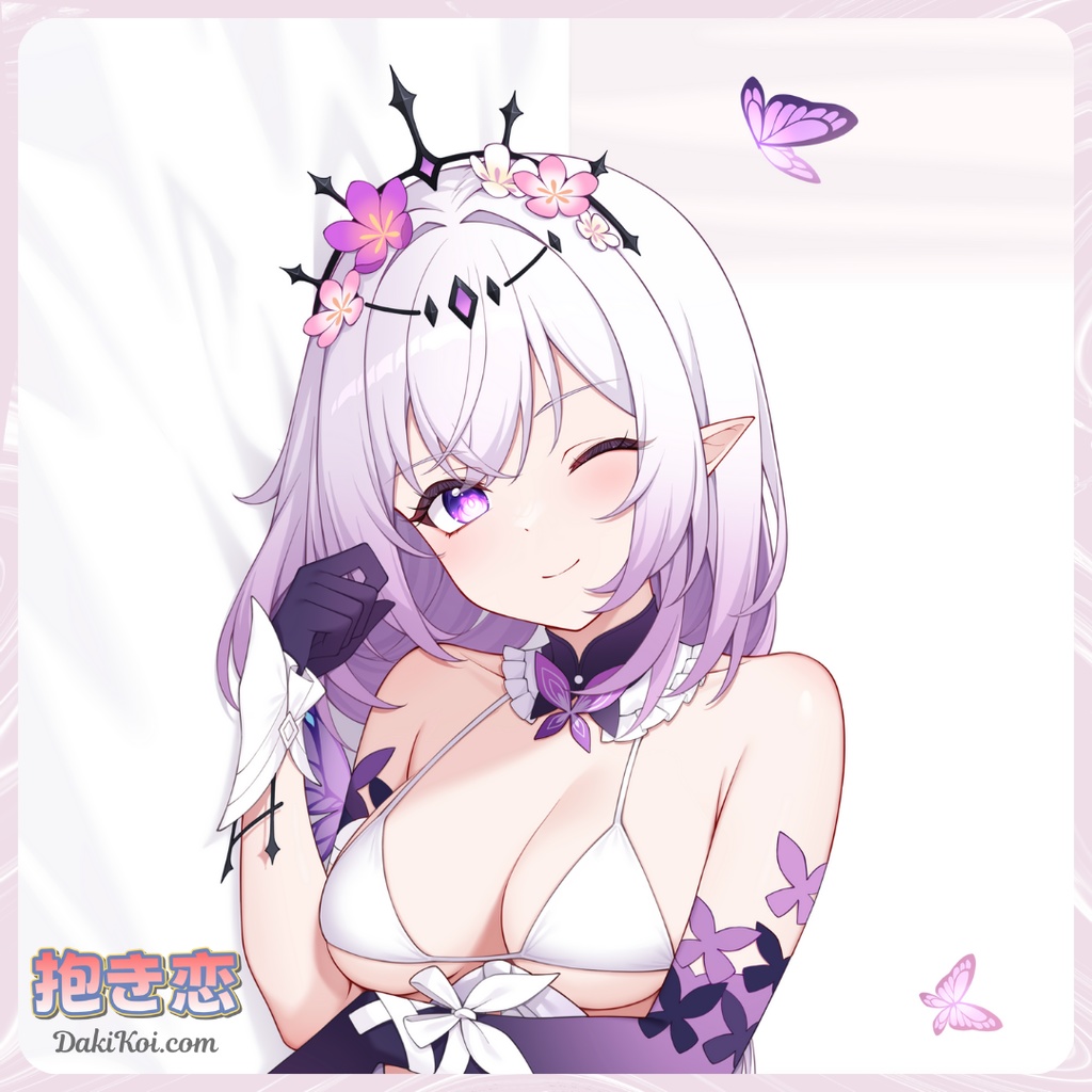 『崩壊:スターレイル』キャストリス・蝶 Castorice Butterfly 抱き枕カバー