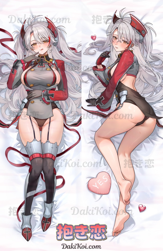 アズールレーン キュートなプリンツ・オイゲン アニメ抱き枕