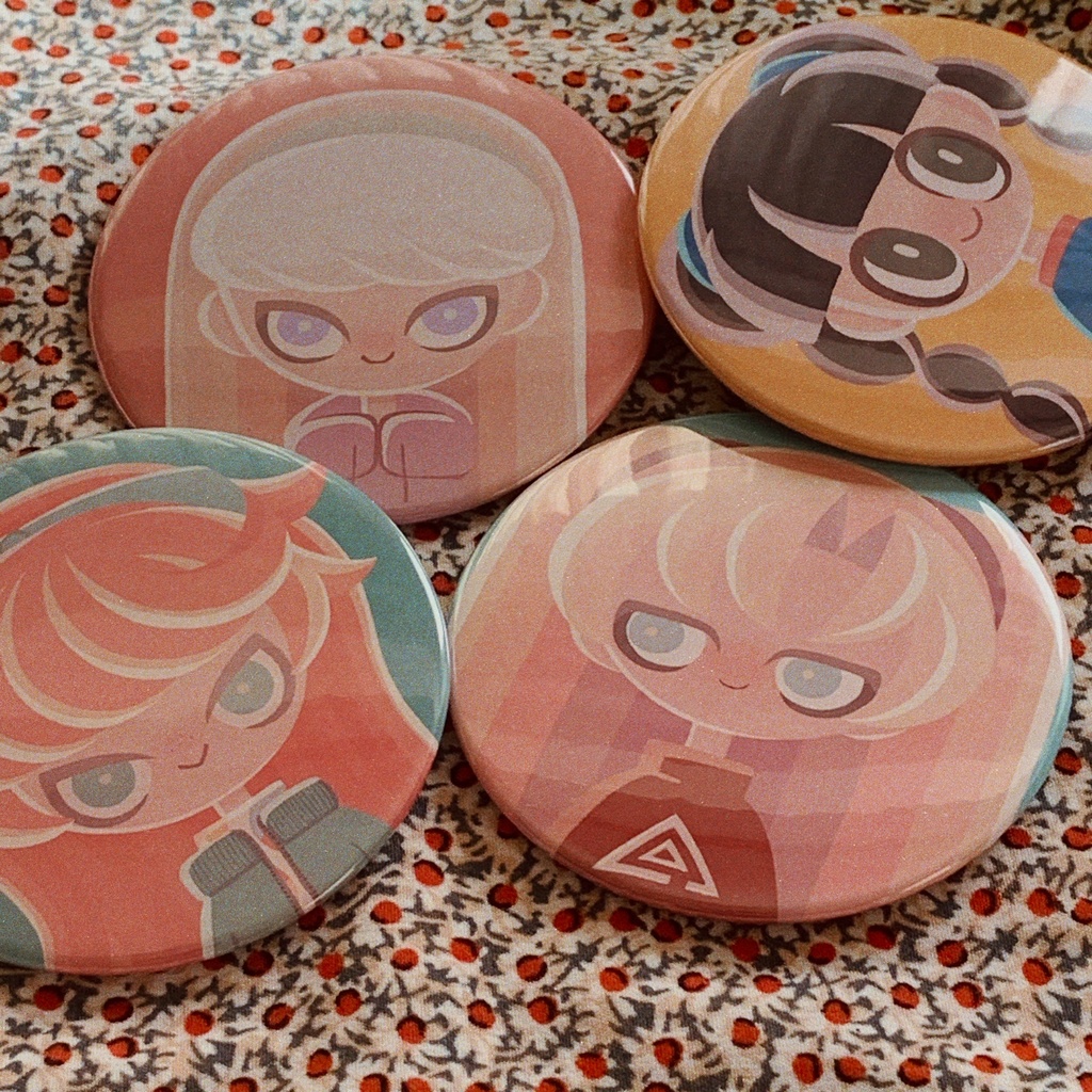 CAN BADGE MILLER
