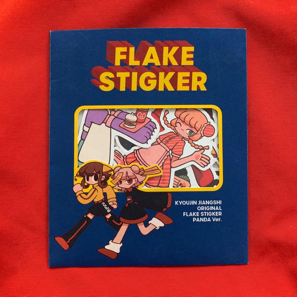 FLAKE STICKER (PANDA Ver.)