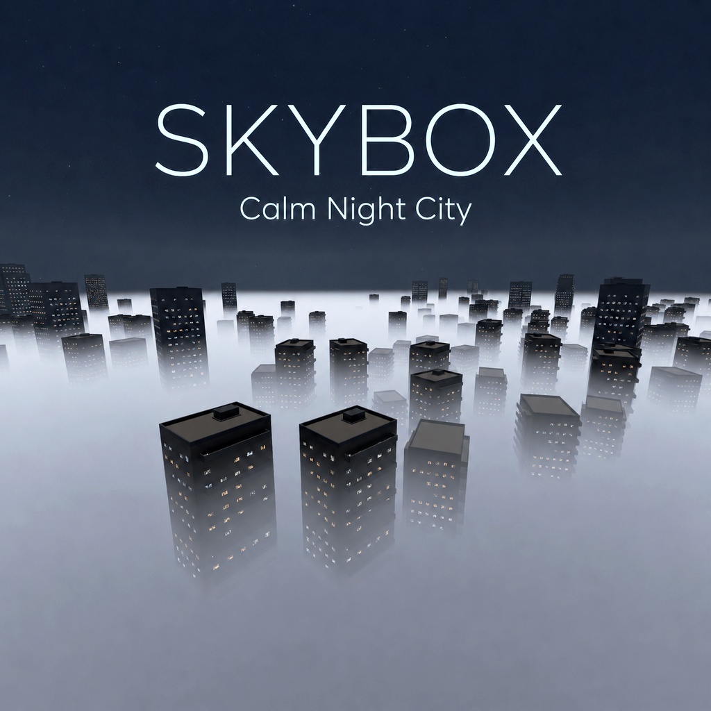 【Skybox】 Calm Night City