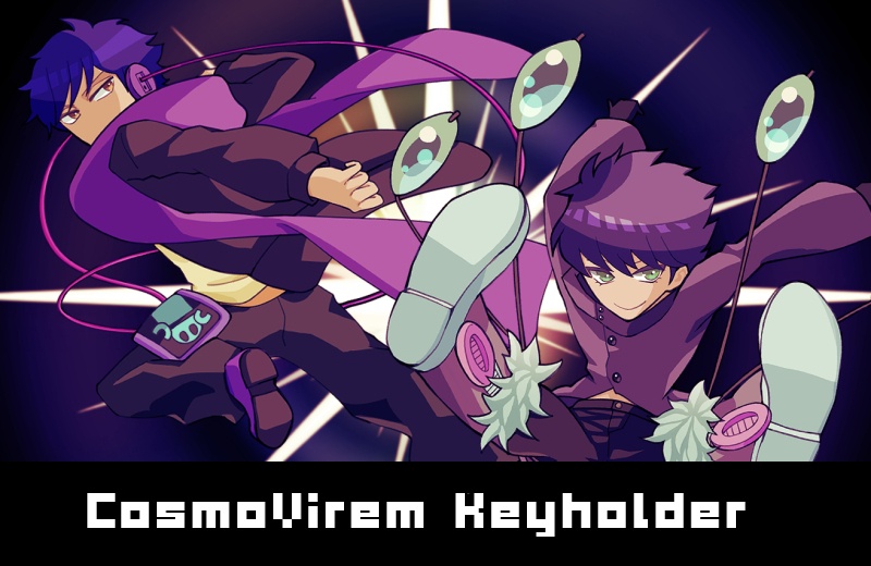 【オリジナル】CosmoViremミニカセットキーホルダー