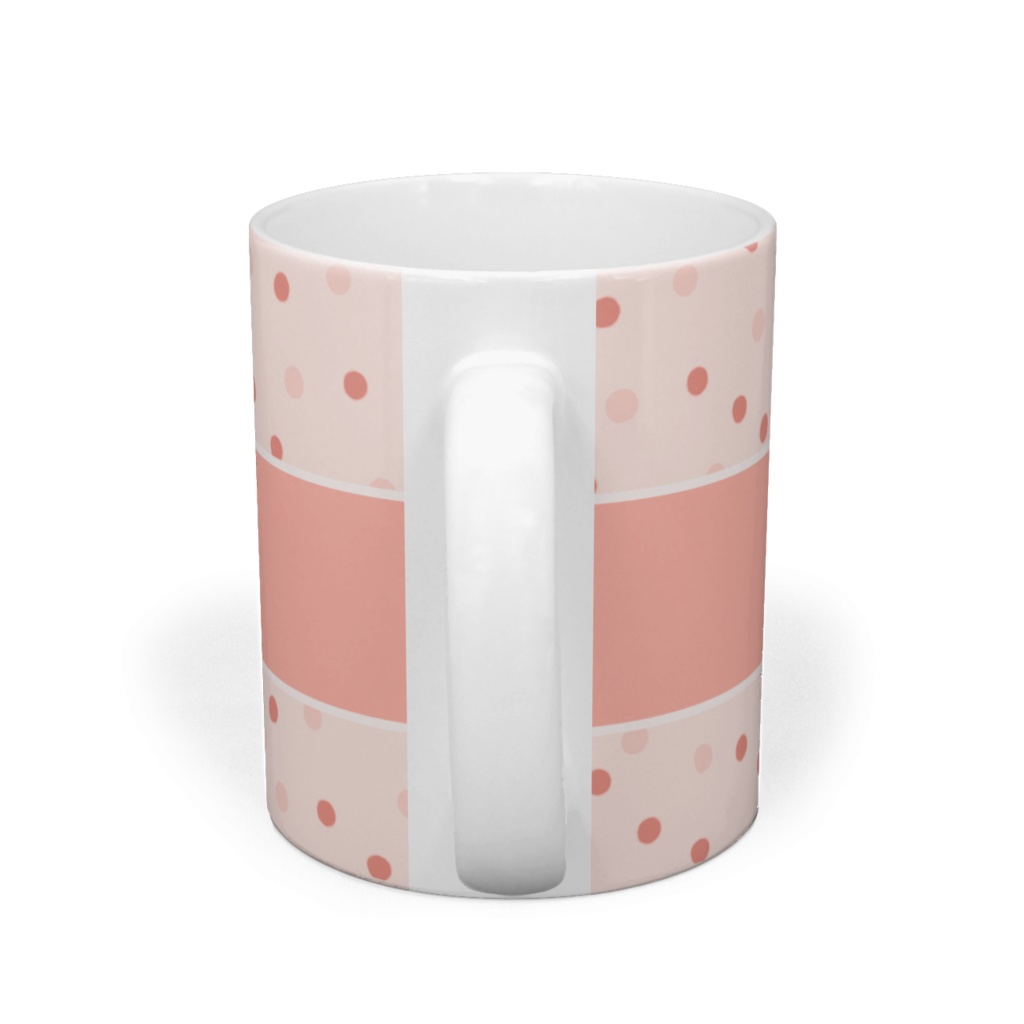 手毬寿司子マグカップ(水玉)