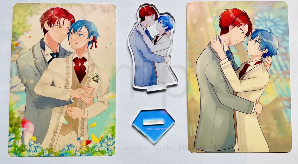 鋭秀結婚アクスタ ポストカードセット