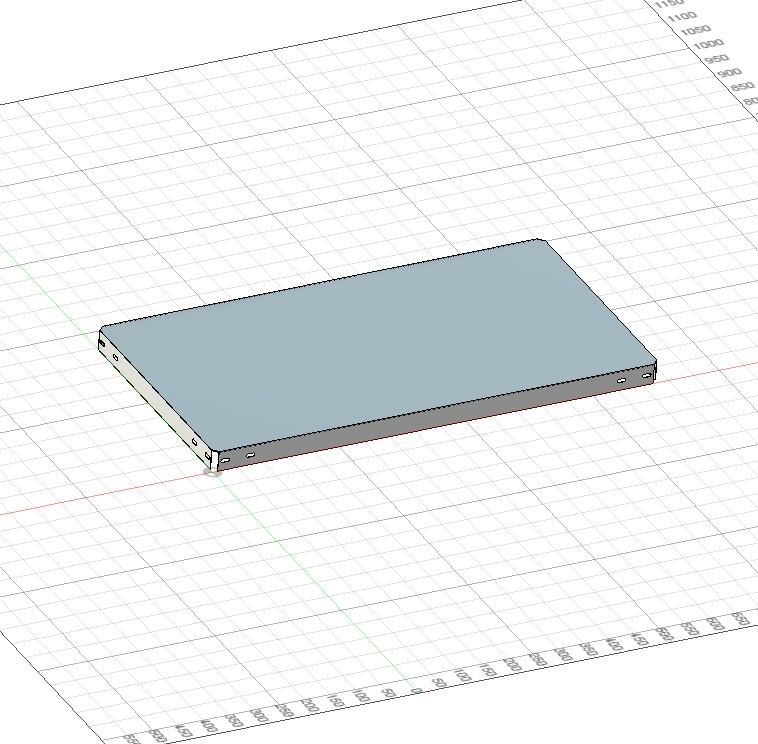 棚: スチールラック / steel rack