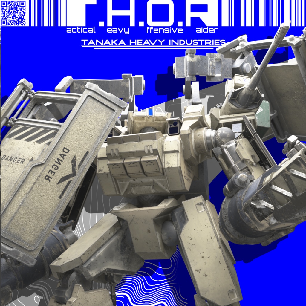 T.H.O.R[VRchat向け3Dアバター]