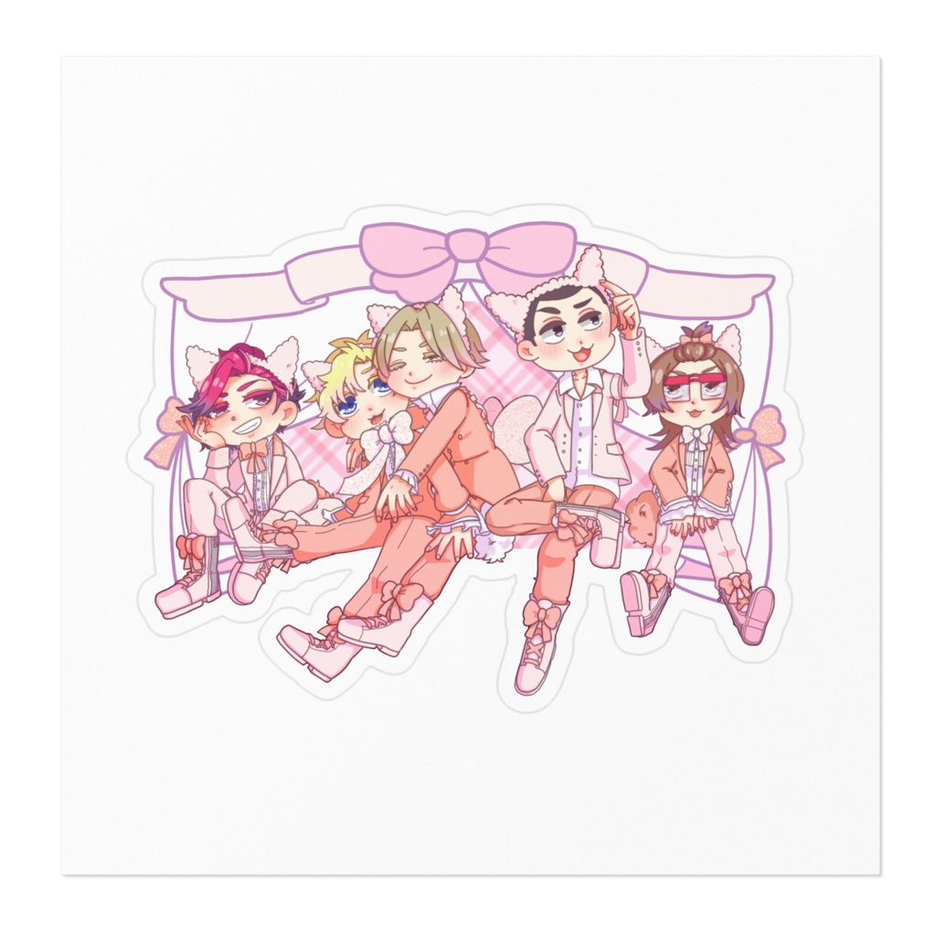 ねこみぞステッカー