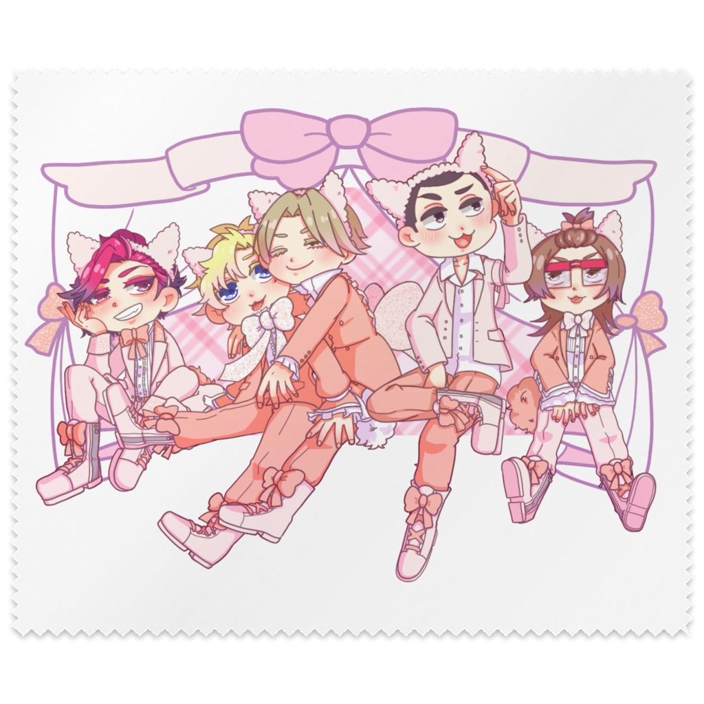 ねこみぞ めがね拭き