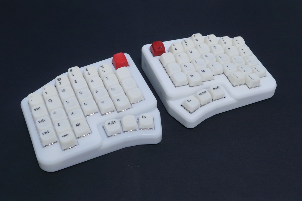 【販売終了】左右分離型自作キーボードキット - Timothy(チモシー)