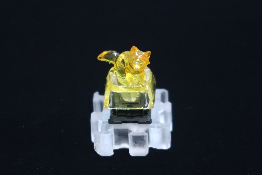 立体動物キーキャップ(キツネ)