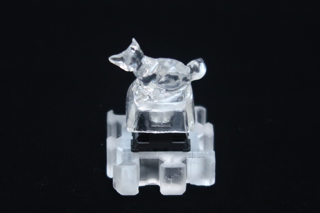 立体動物キーキャップ(キツネ)