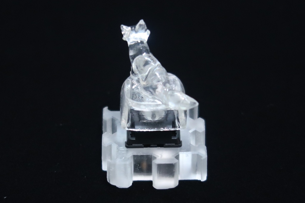 立体動物キーキャップ(キツネ)