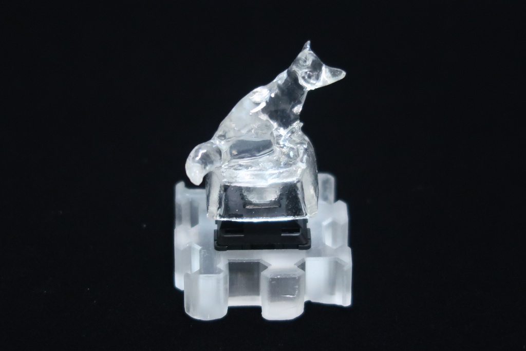 立体動物キーキャップ(キツネ)