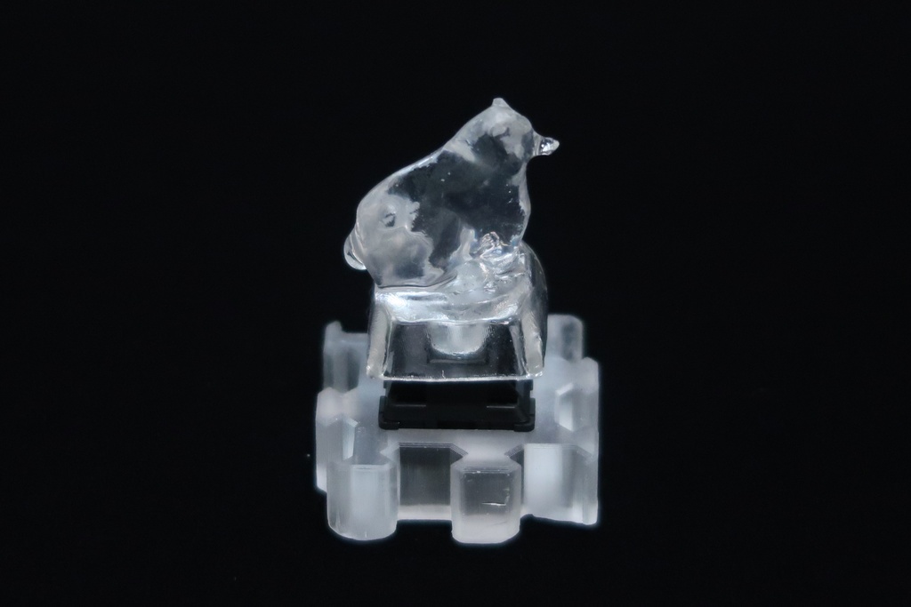 立体動物キーキャップ(タヌキ)