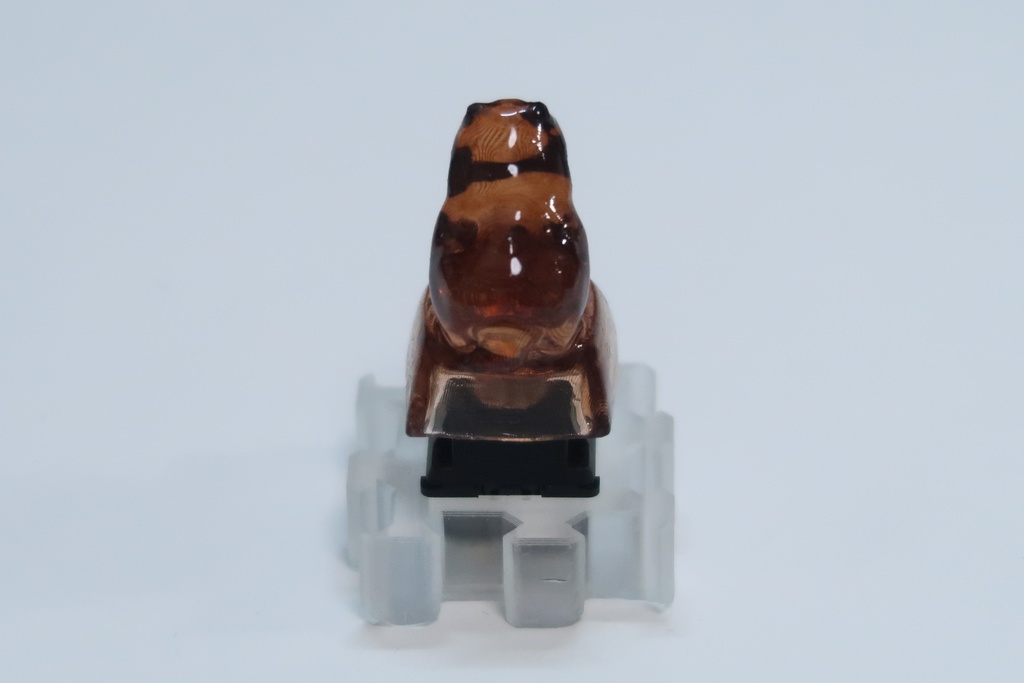 立体動物キーキャップ(タヌキ)