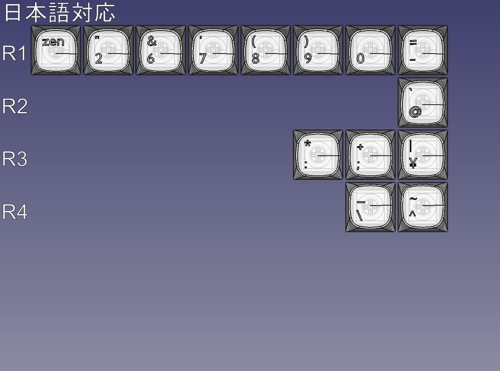 【受注停止中】GRキーキャップセット