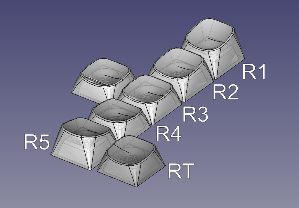 【受注停止中】GRキーキャップセット