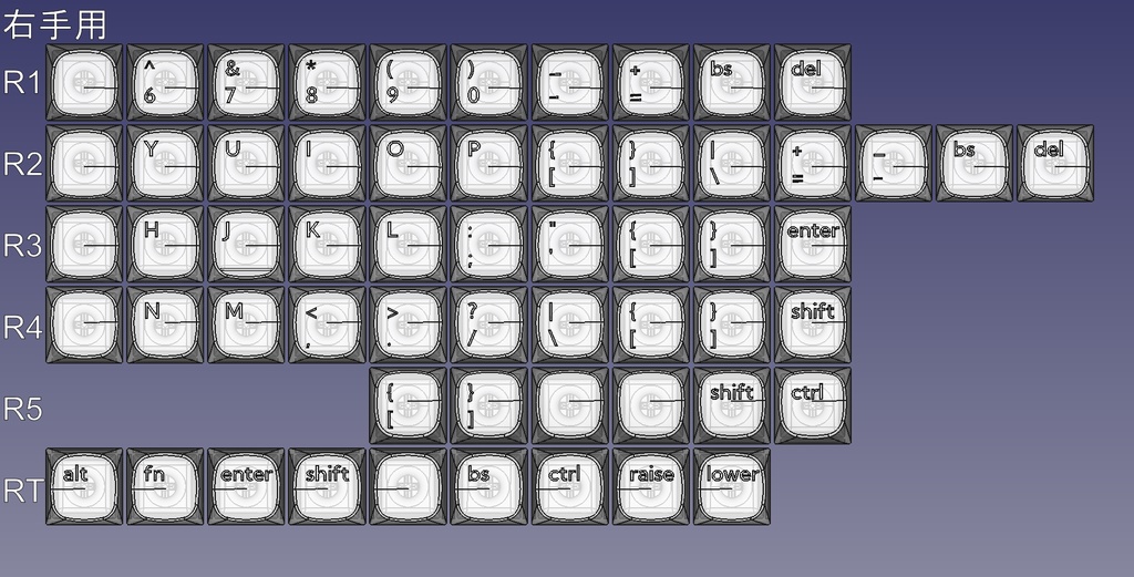 【受注停止中】GRキーキャップセット