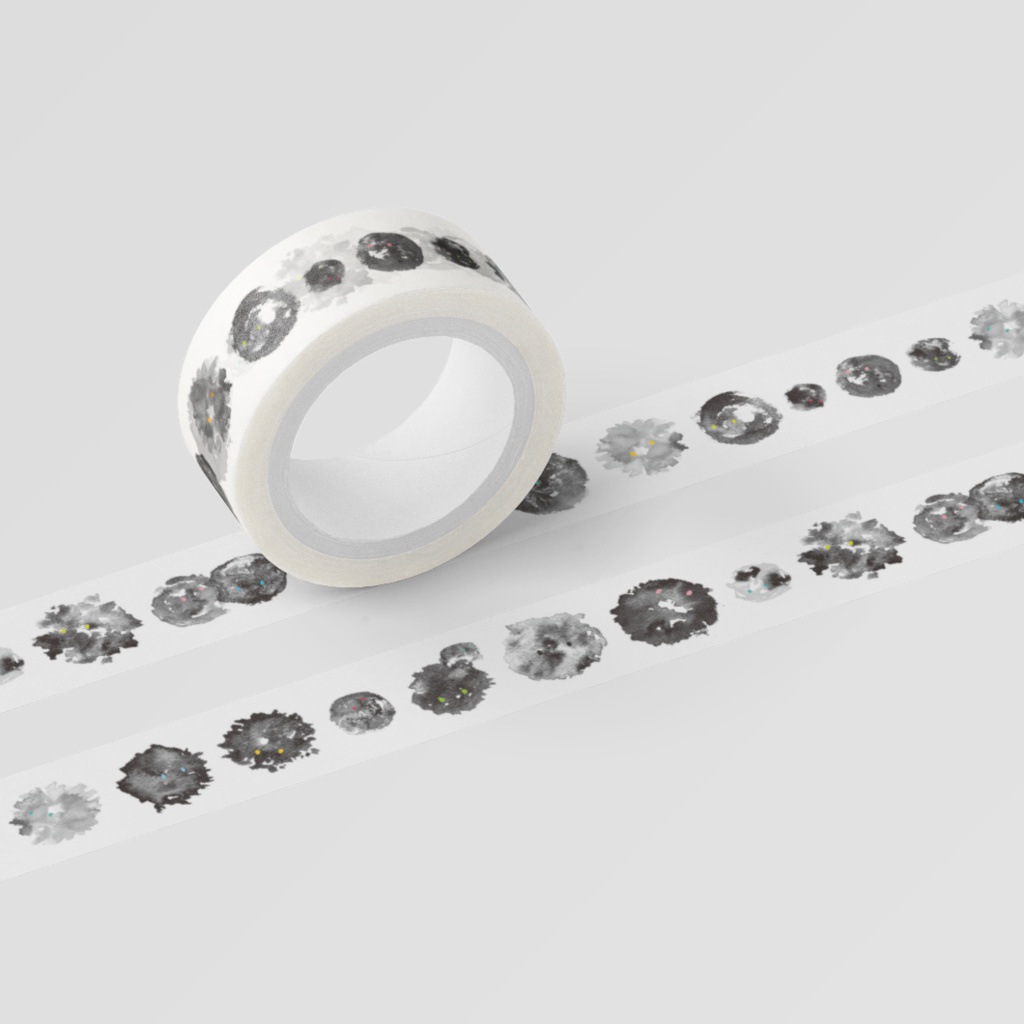 滲みの染みのマステ