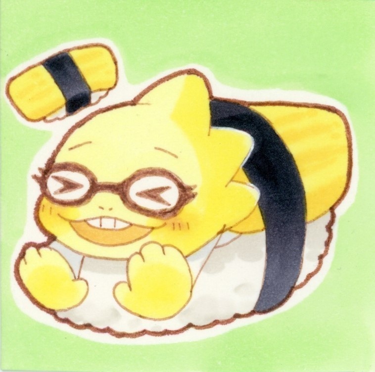 お寿司Alphysミニ原画