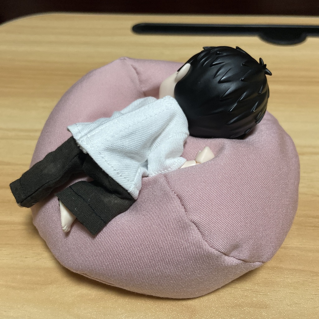 ハンドメイド・ドール用リラックスビーズクッション 約12cm