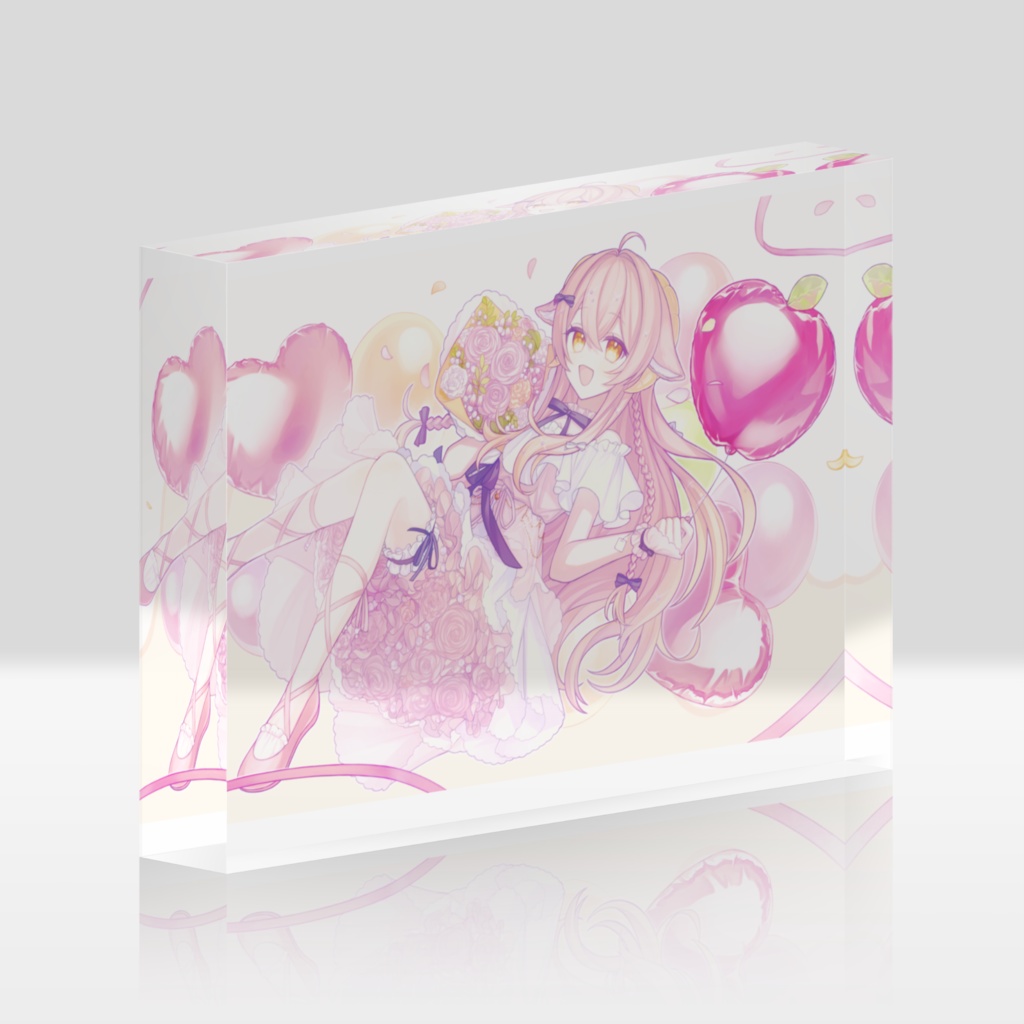 【Live2D 1周年記念】アクリルブロック