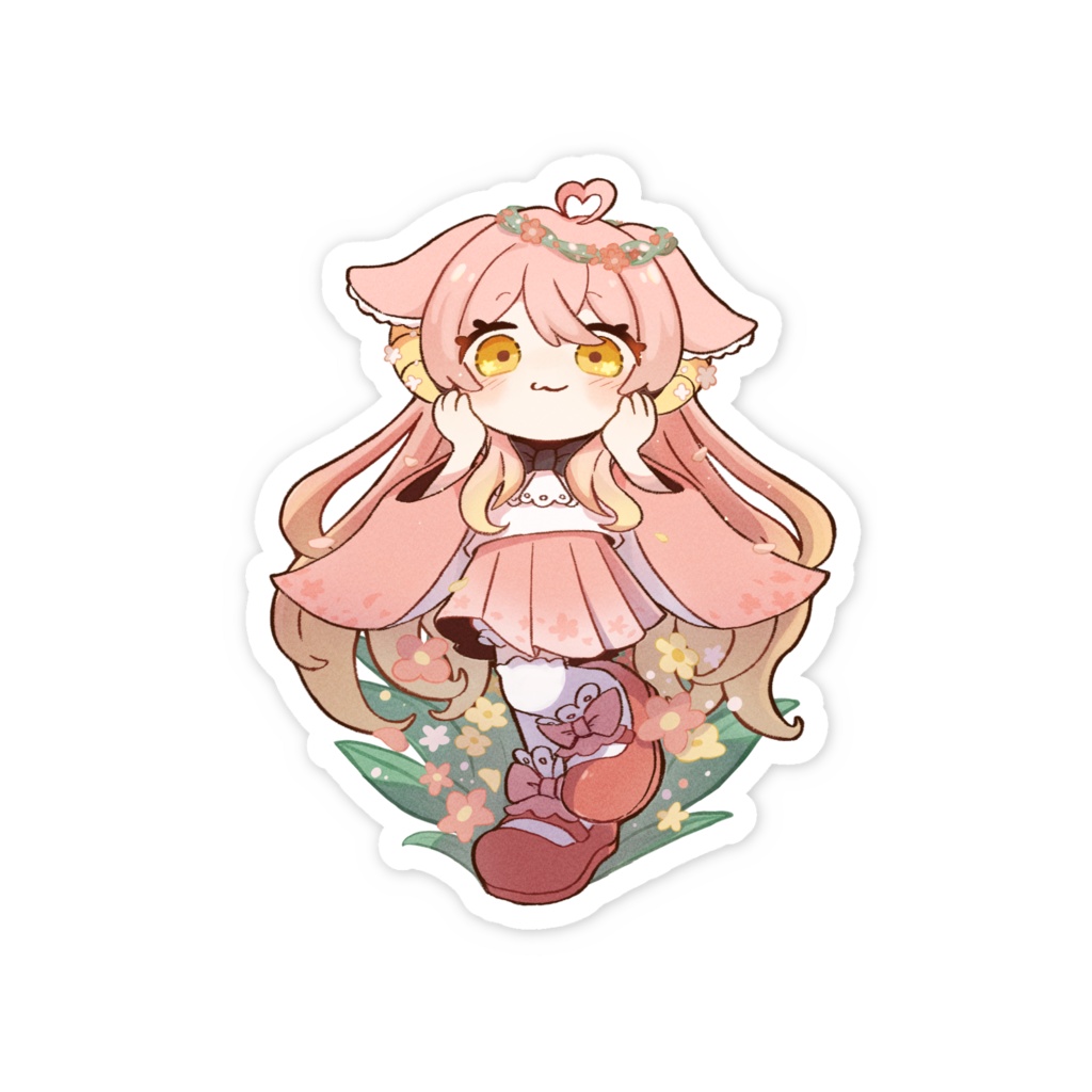 【Live2D 1周年記念】スマホステッカー②