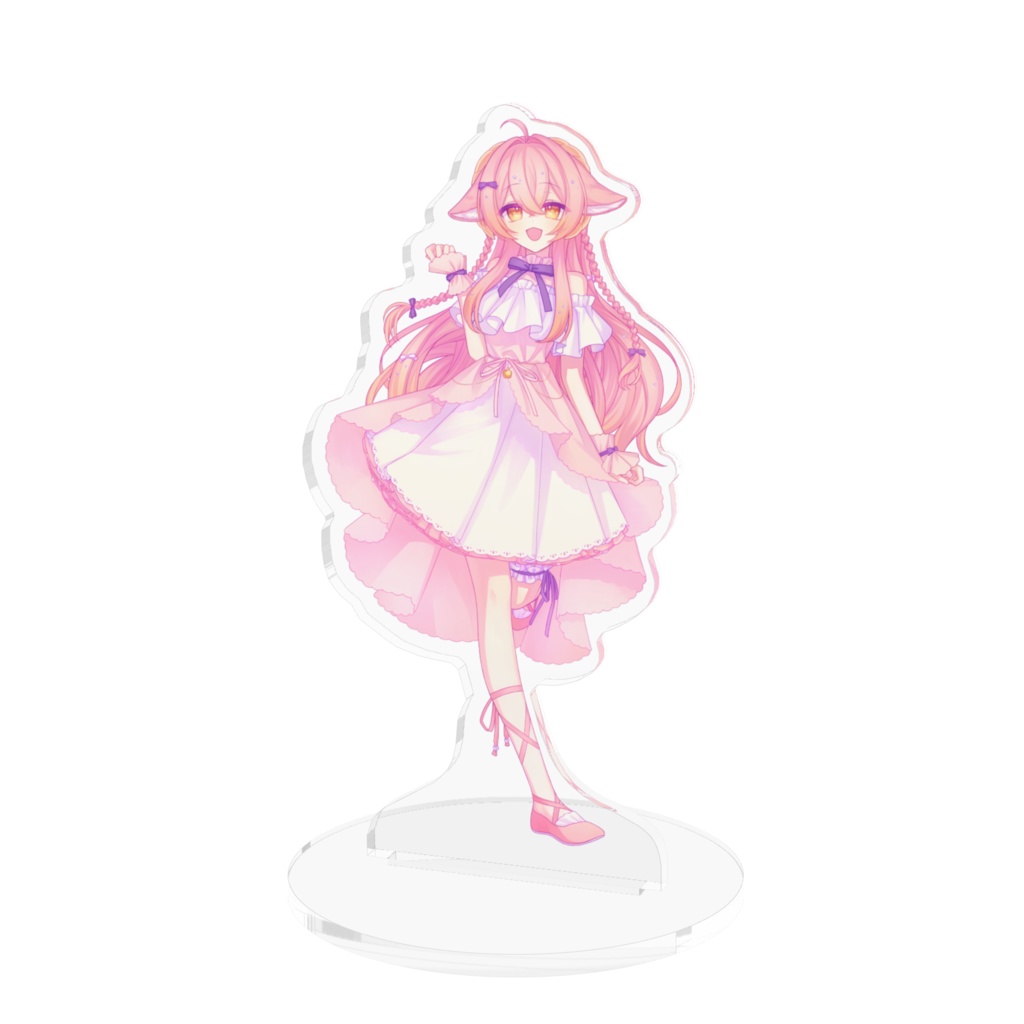 【Live2D 1周年記念】アクリルフィギュア 100×100