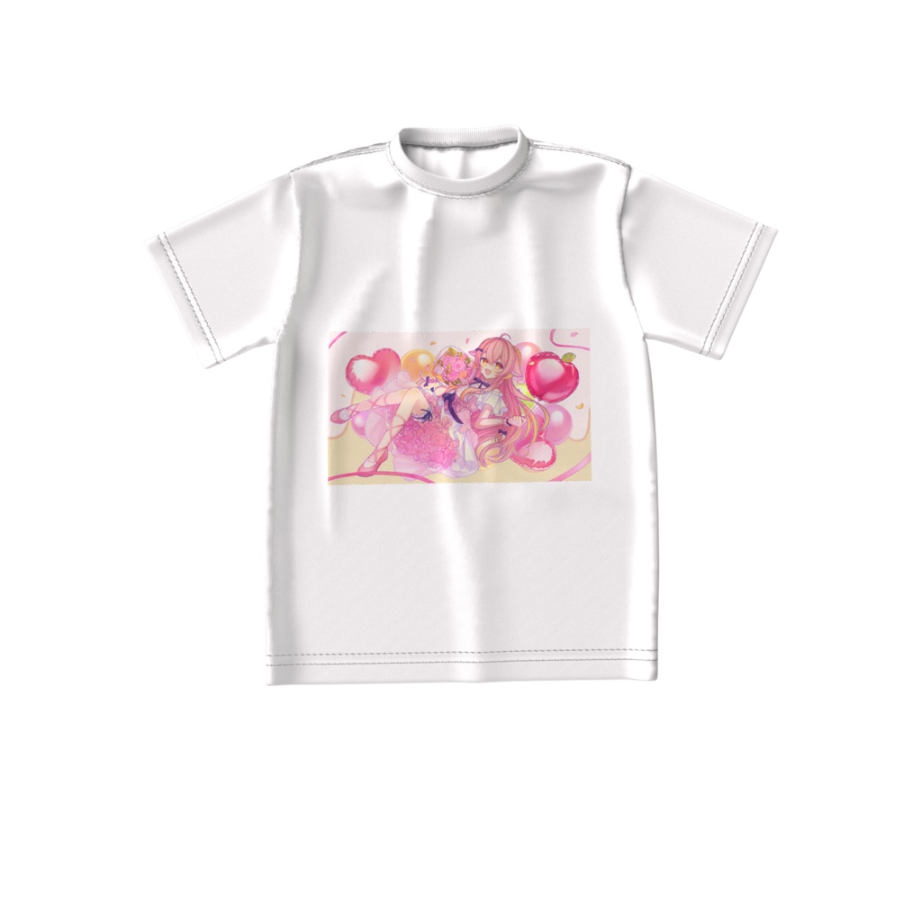 【Live2D 1周年記念】ビッグシルエットTシャツ