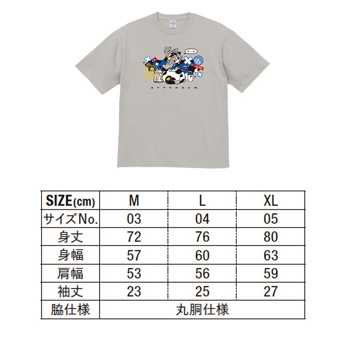 【二次受注】ちびロテ ビッグシルエットTシャツ【画集発売記念】