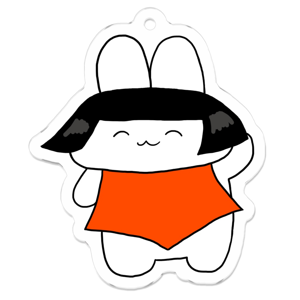 金太郎うさちゃんキーホルダー