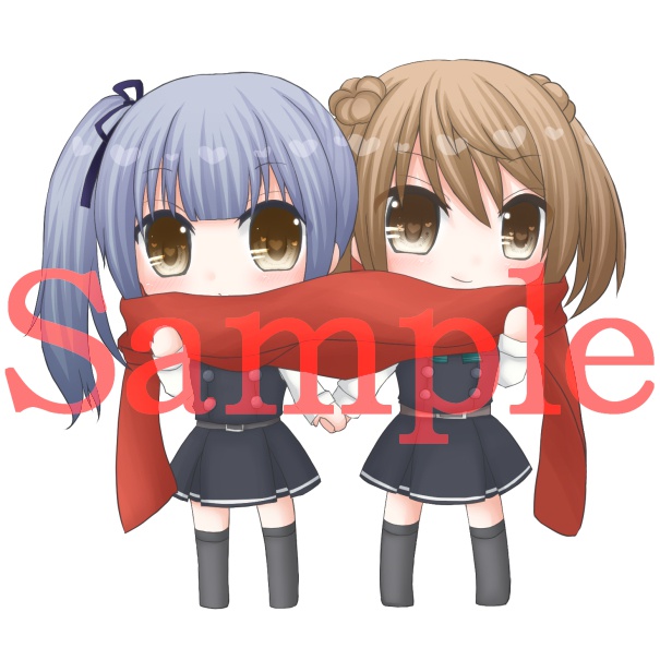 霞&満潮✿アクリルフィギュア