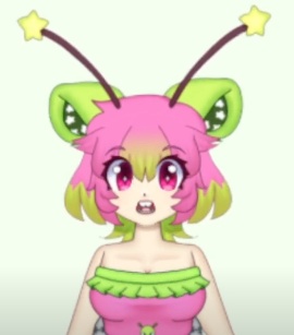 Live2D VTube Studio Model - Alien Mouse Girl