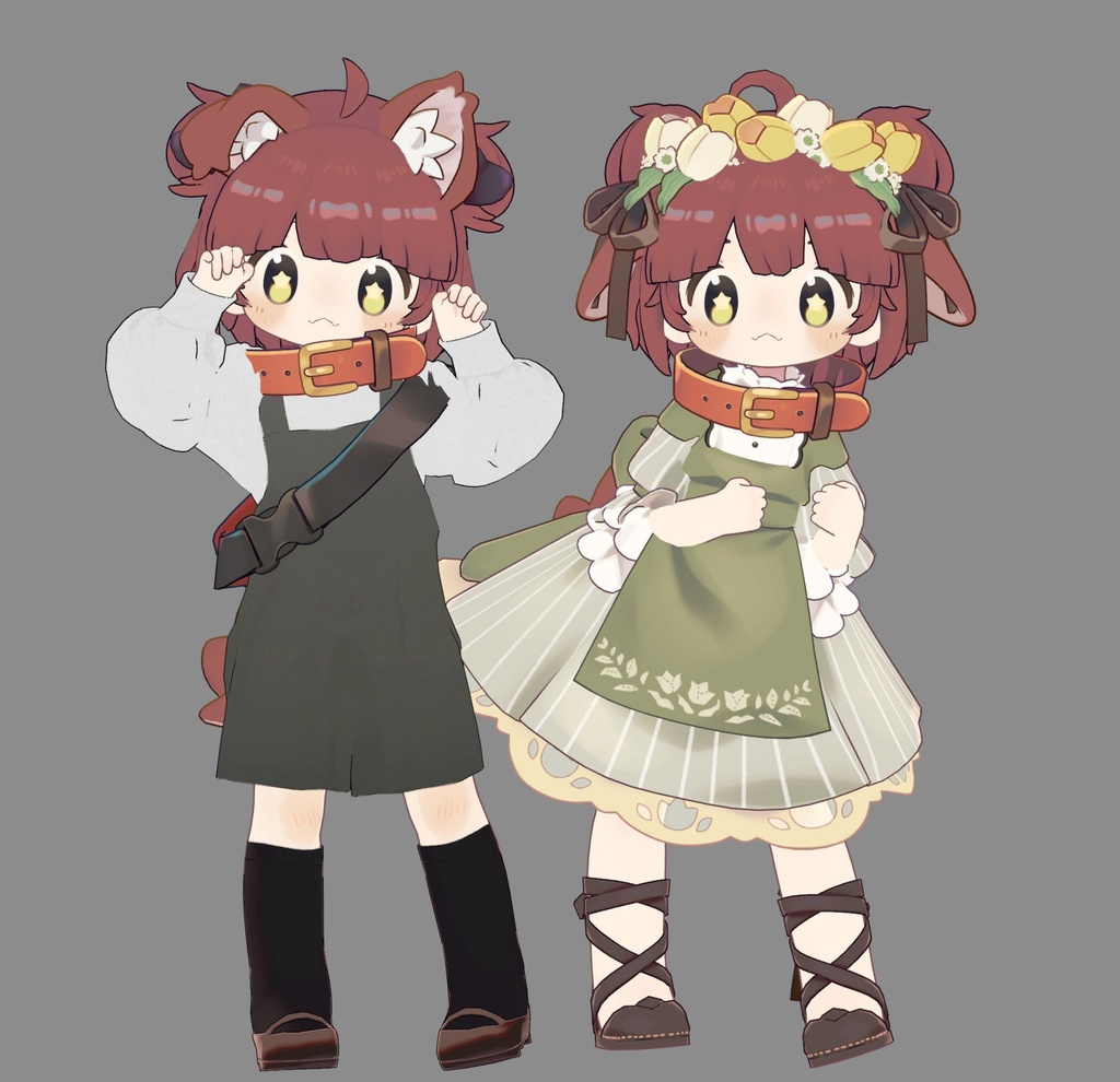 ぱっつん女児ボブヘアー(ギミック付き)【キプフェル版追加】