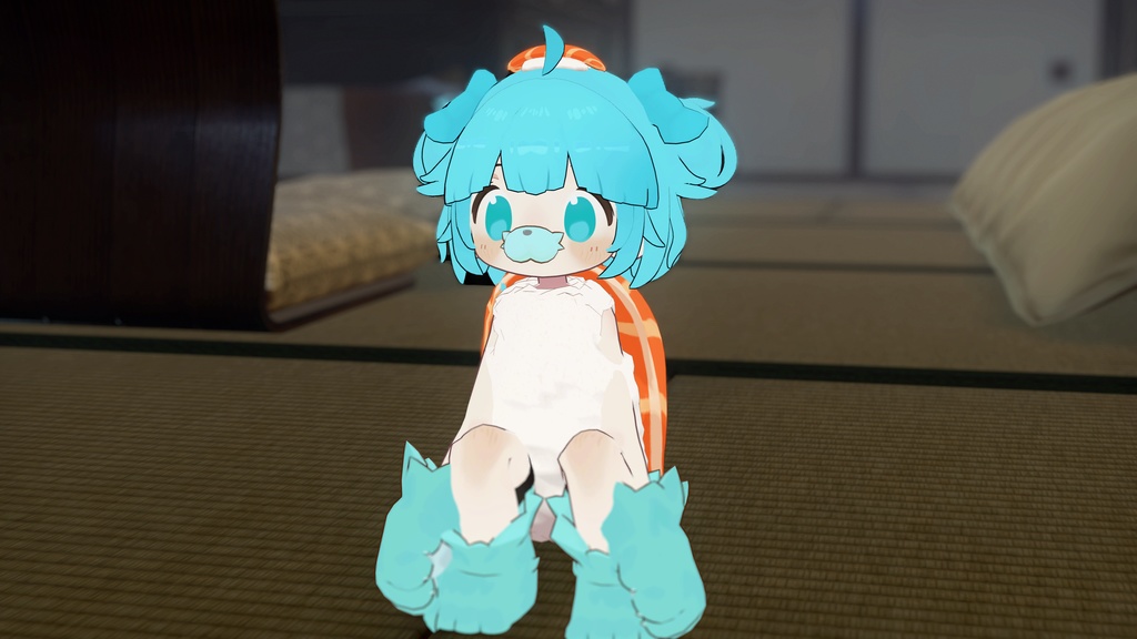 ぱっつん女児ボブヘアー(ギミック付き)【キプフェル版追加】