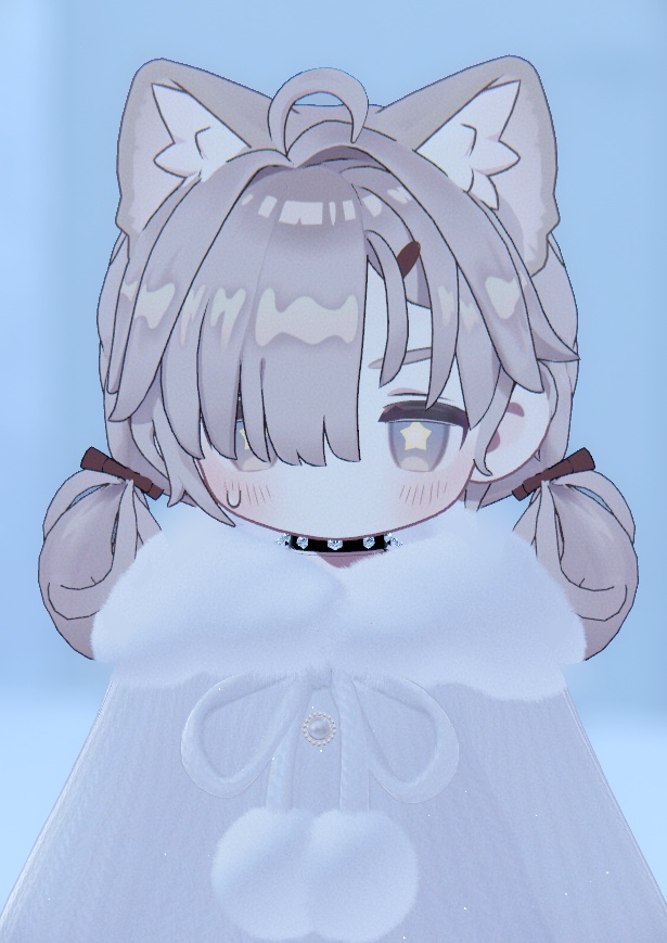 ゆるポップツインヘアー(キプフェル・まめひなた向け)【ギミック付き】