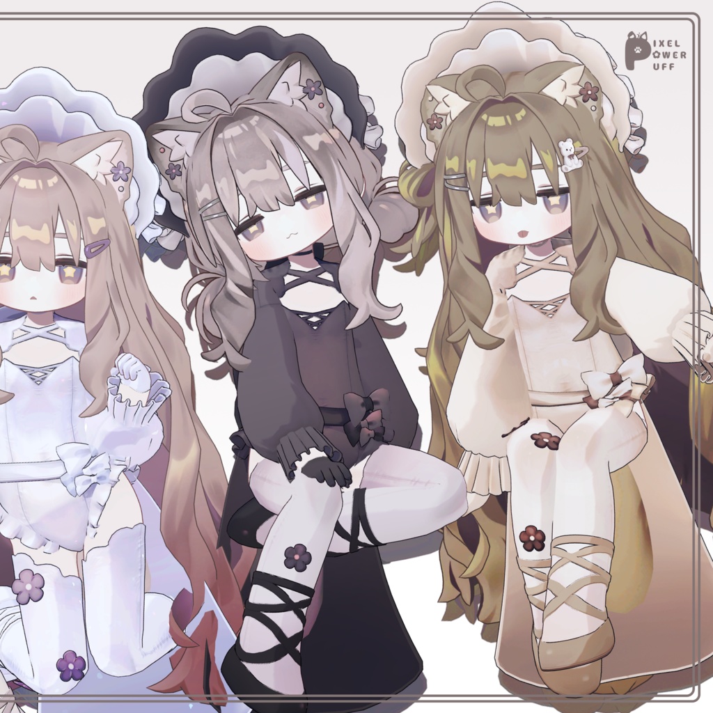 Primadoll 3D衣装 (キプフェル・まめふれんず対応)【ギミック付き】