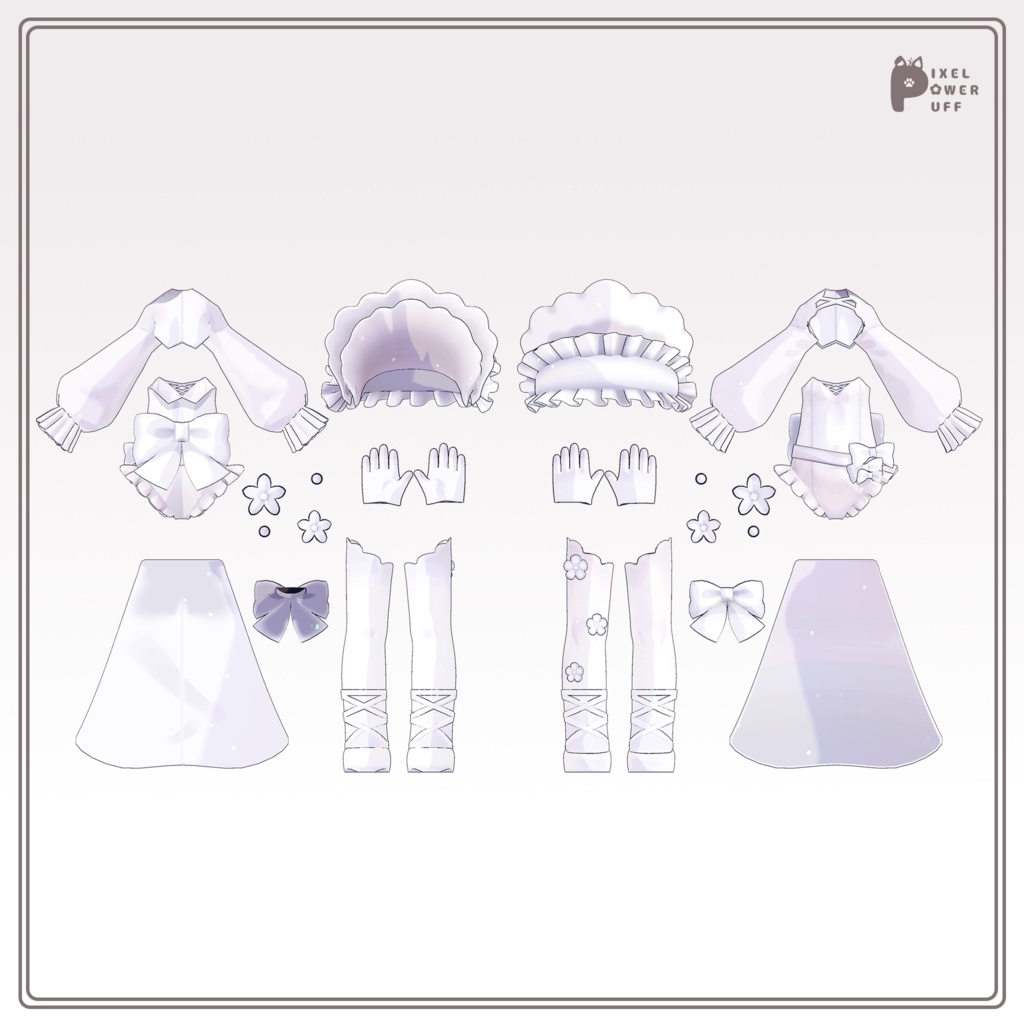 Primadoll 3D衣装 (キプフェル・まめふれんず対応)【ギミック付き】