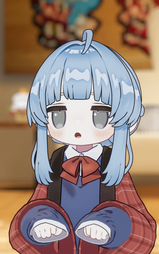 ぱっつんお団子ポニー(キプフェル・まめふれんず向け)【ギミック付き】