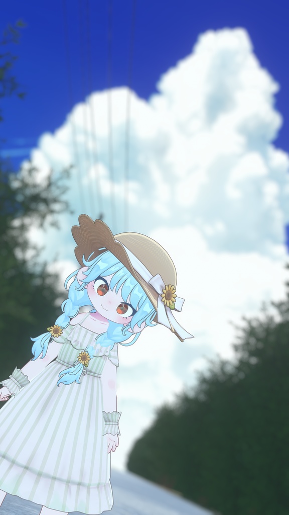 オフショルワンピ＆ゆるみつあみ [複数アバター対応] 缩略图 17