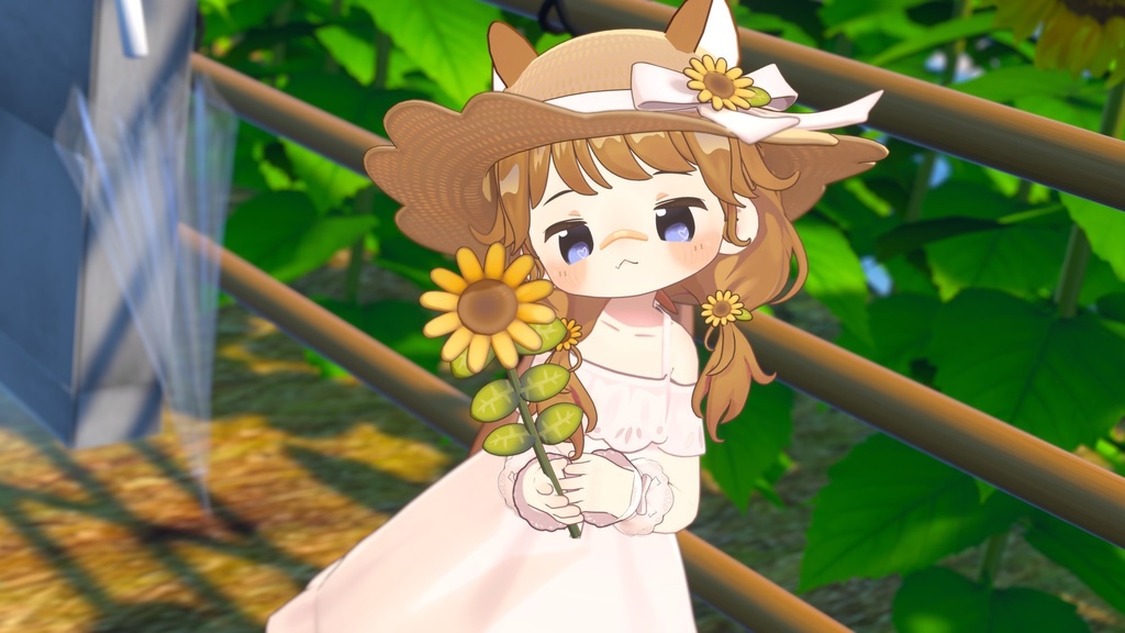 オフショルワンピ＆ゆるみつあみ [複数アバター対応] 缩略图 20