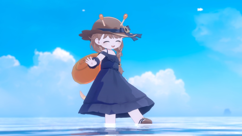 オフショルワンピ＆ゆるみつあみ [複数アバター対応] 缩略图 19