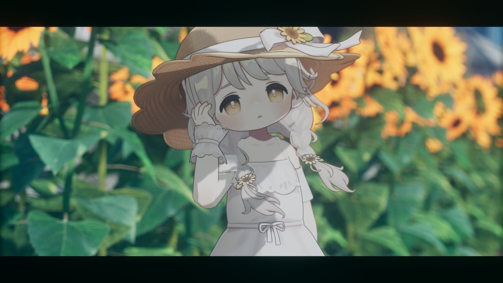 オフショルワンピ＆ゆるみつあみ [複数アバター対応] 缩略图 13