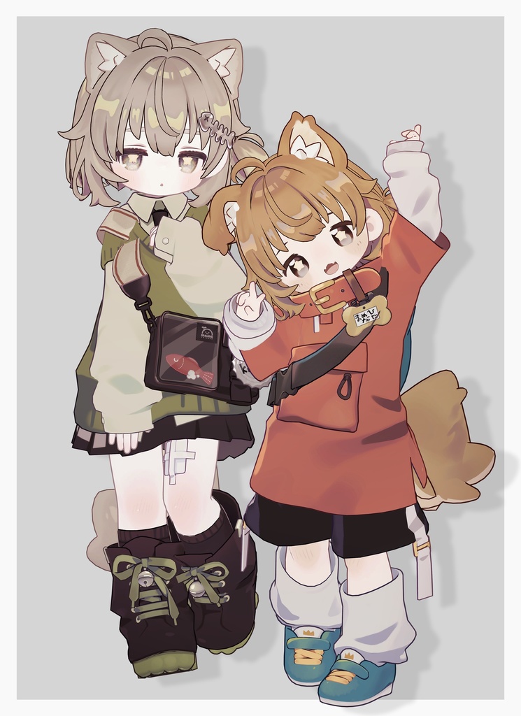 ゆるポップお団子ヘアー(キプフェル・まめひなた向け)【ギミック付き】