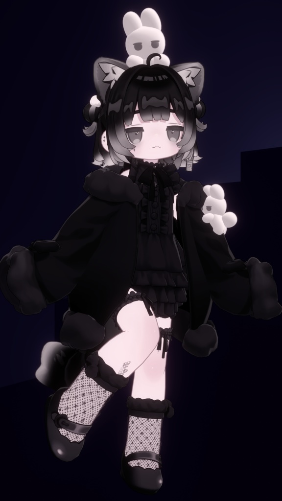 めーめーしーぷコア&ゆるボブヘアー(キプフェル・まめふれんず向け)