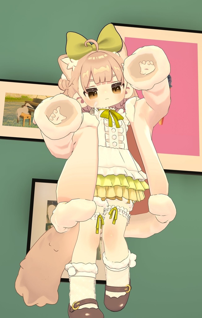 めーめーしーぷコア&ゆるボブヘアー(キプフェル・まめふれんず向け)